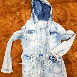 Acid Wash Jean Jacket